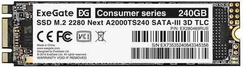 SSD Exegate Next A2000TS240 240 ГБ M.2 SATA