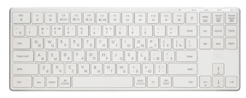 Клавиатура xGhost Blade TKL, белый