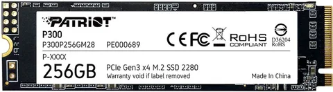 SSD Patriot Memory P300P256GM28 256 ГБ M.2 NVMe