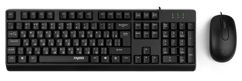 Клавиатура и мышь Rapoo X130PRO