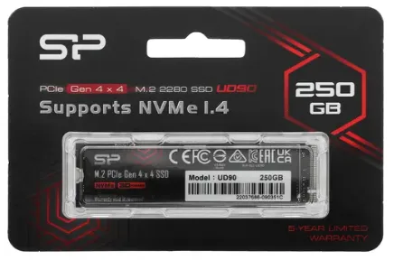 SSD Silicon Power SP250GBP44UD9005 250 ГБ M.2 NVMe