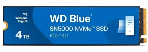 SSD Western Digital Blue SN5000 4 ТБ NVMe