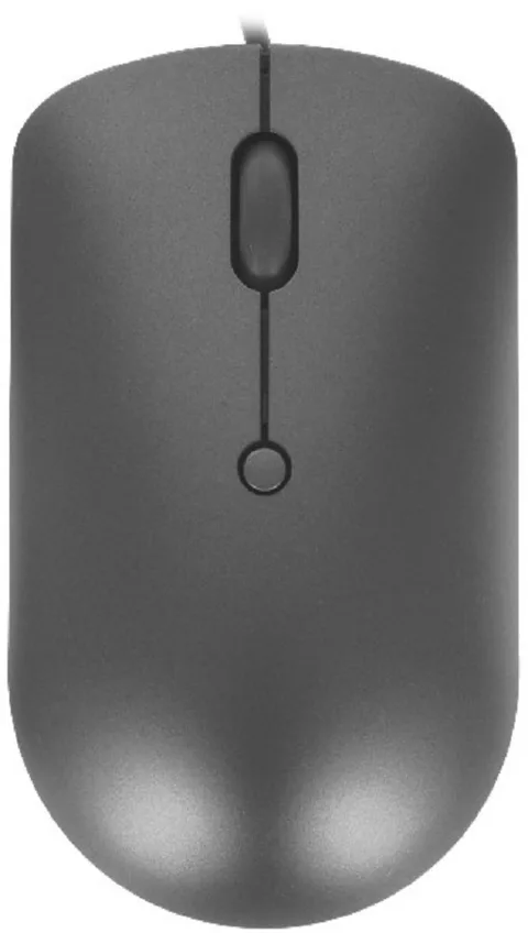 Мышь Lenovo 540 GY51D20876 темно-серая оптическая 2400dpi USB2.0 3but (2101114)