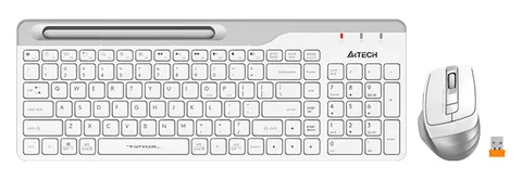 Клавиатура и мышь A4Tech FB2535C ICY WHITE