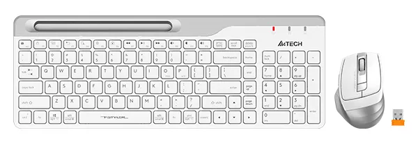 Клавиатура и мышь A4Tech FB2535C ICY WHITE