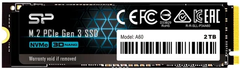 SSD Silicon Power SP002TBP34A60M28 2 ТБ M.2 NVMe