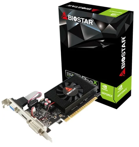Видеокарта Biostar GeForce GT 710 LP 2 ГБ (VN7103THX6)