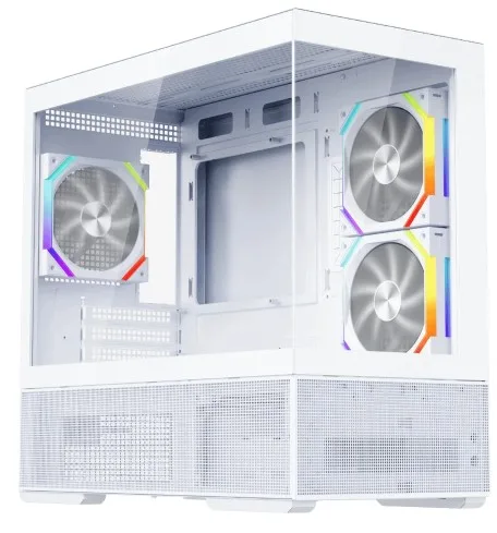 Корпус 1STPLAYER CV6 ARGB (CV6-WH-2FAR-W-2FH7R-W-1FH7-W)