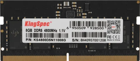 Оперативная память KINGSPEC KS4800D5N11008G DDR5 8 ГБ 4800 МГц