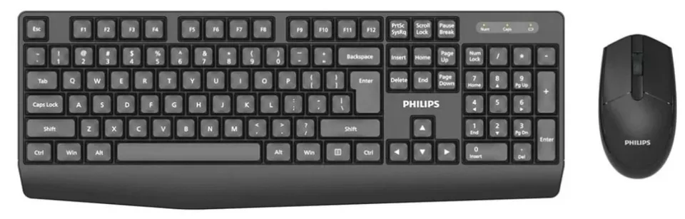 Клавиатура и мышь Philips SPT6337