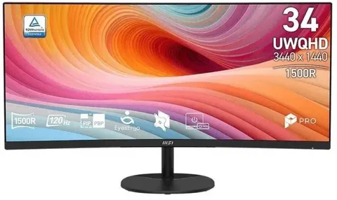 Монитор MSI PRO MP341CQ E12 34"